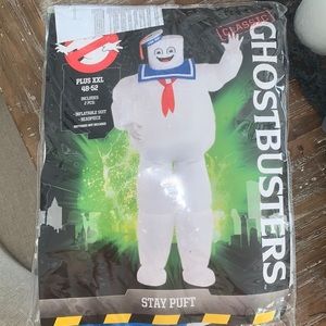 Ghostbusters Stay Puft inflatable costume